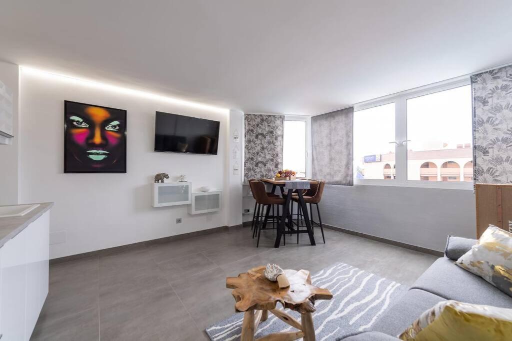 Appartement Attico Playa De Ingles Con Parking E Piscina à Playa del Inglés Extérieur photo
